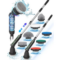 Electric Spin Scrubber with 7 Brush Heads