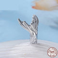 Mermaid Tail S925 Sterling Silver Beads