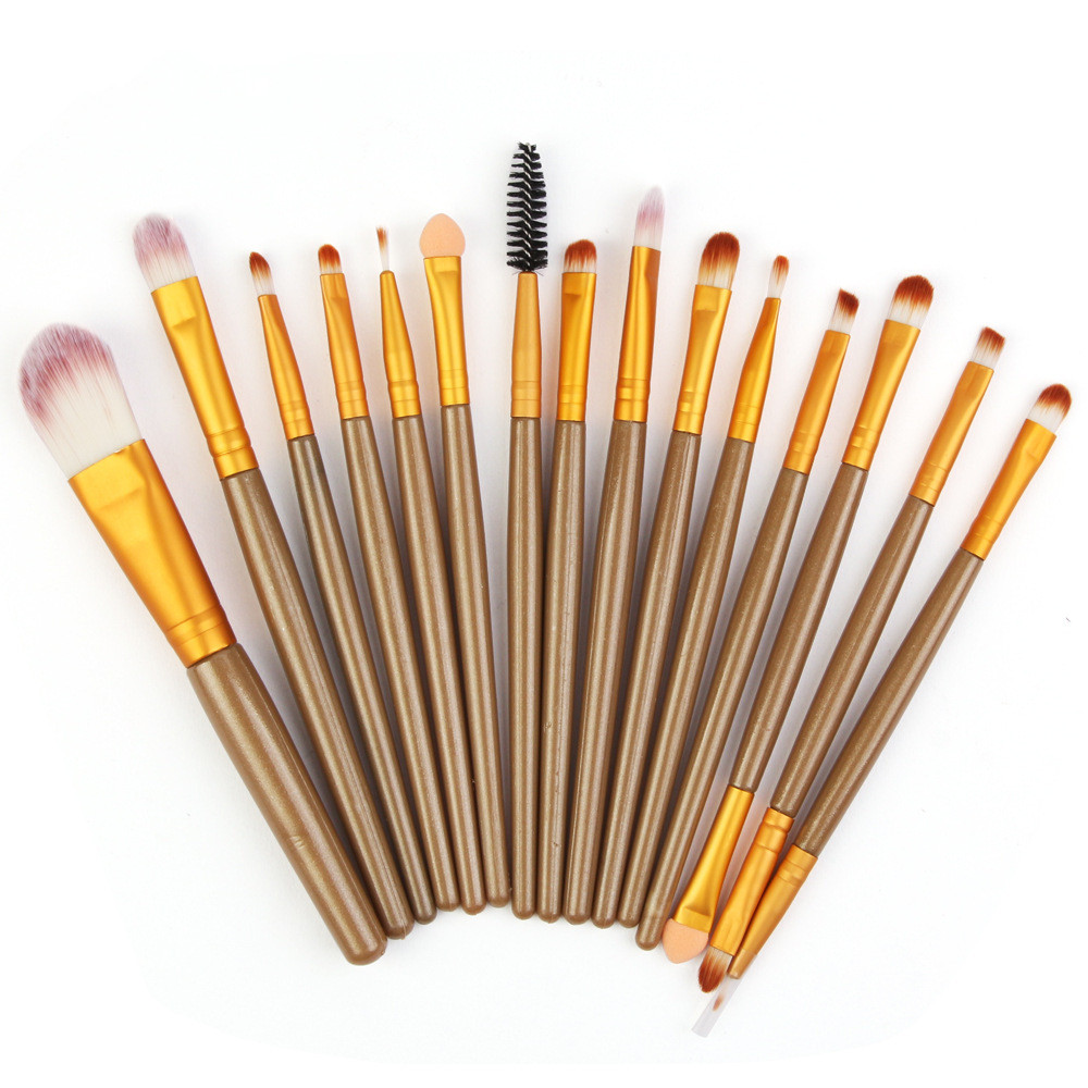 15 Pieces Makeup Brush Set