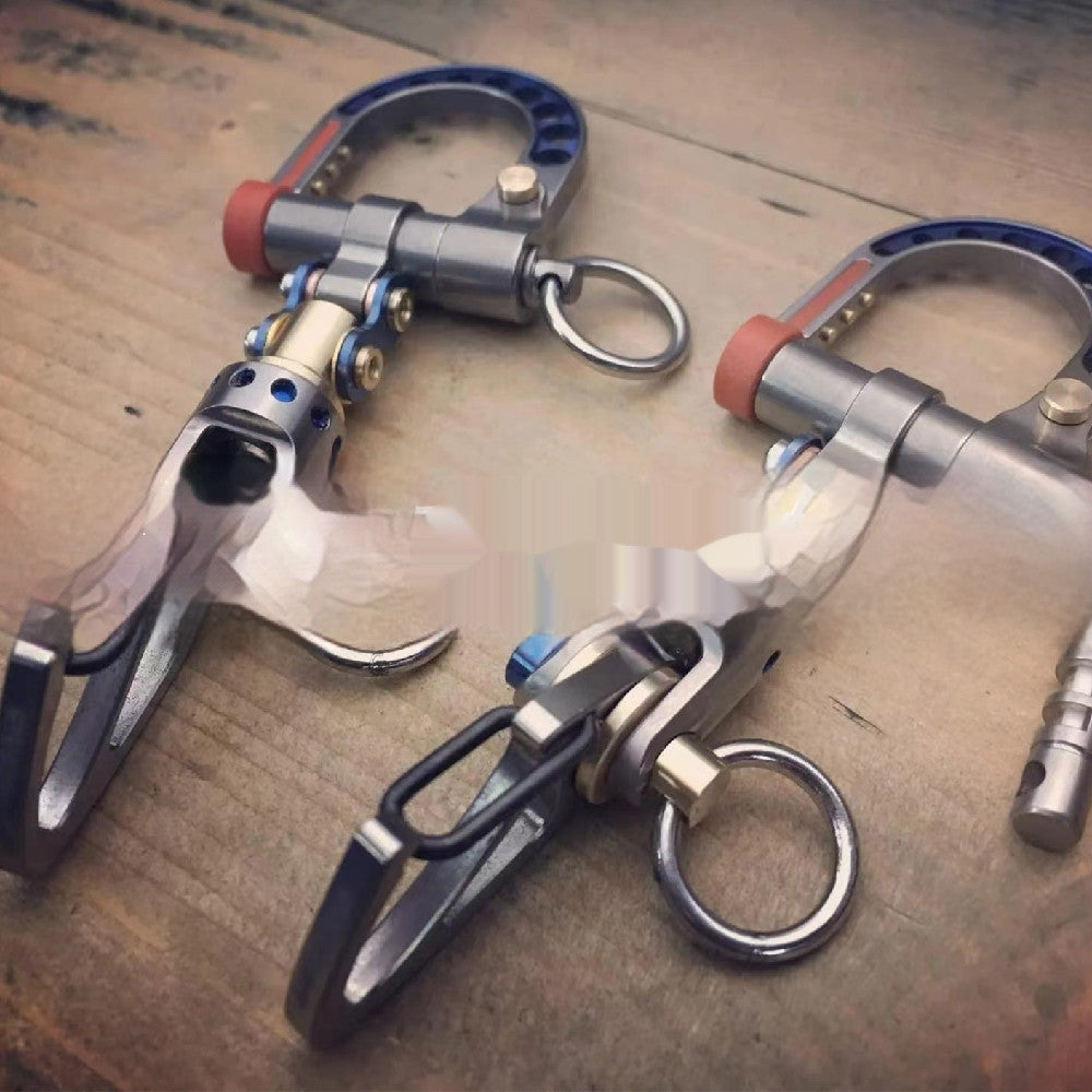 Metal Steel Creative Exquisite Metal Keychains