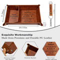 Father's Day Gift Decorative Tray Household Four-corner Folding