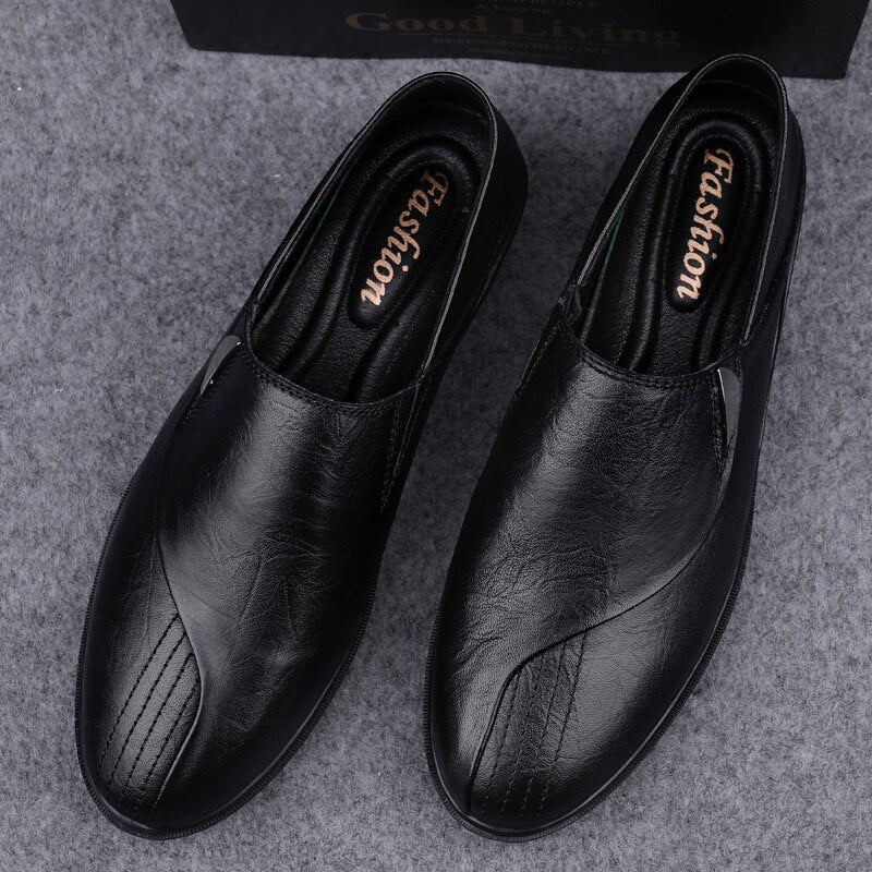 Men's Leather Shoes, Sandals, and Sports Sneakers