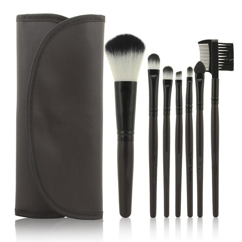 7-Piece Makeup Brush Set with Premium Brush Bag