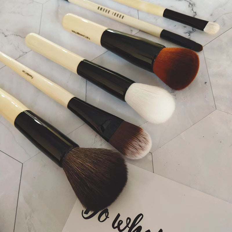 Makeup Brush Set with Pouch and Tools