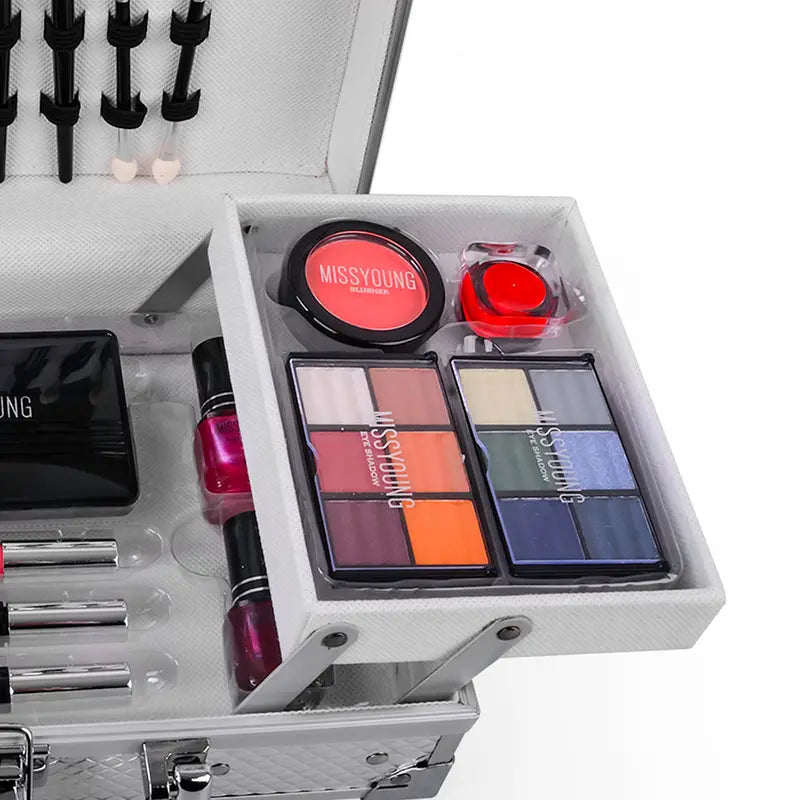 All-in-One Makeup Kit with Eyeshadow and Lipgloss