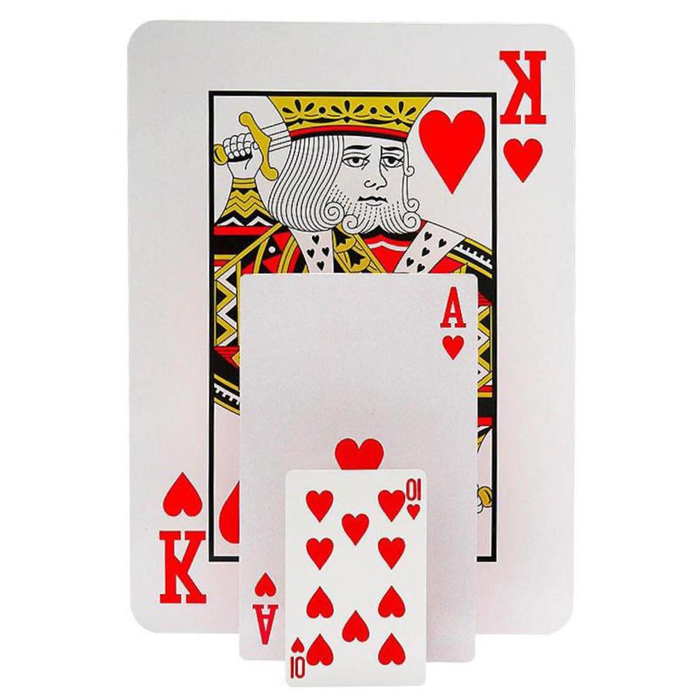 Playing cards, extra large, oversized playing cards