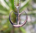 Mother Goddess Pendant with Moon Design (One Piece)