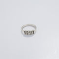 S925 Birth Flower Plant Nature Ring for Flower Lover as Gifts for Women