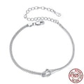 S925 Sterling Silver Shuttle Bracelet