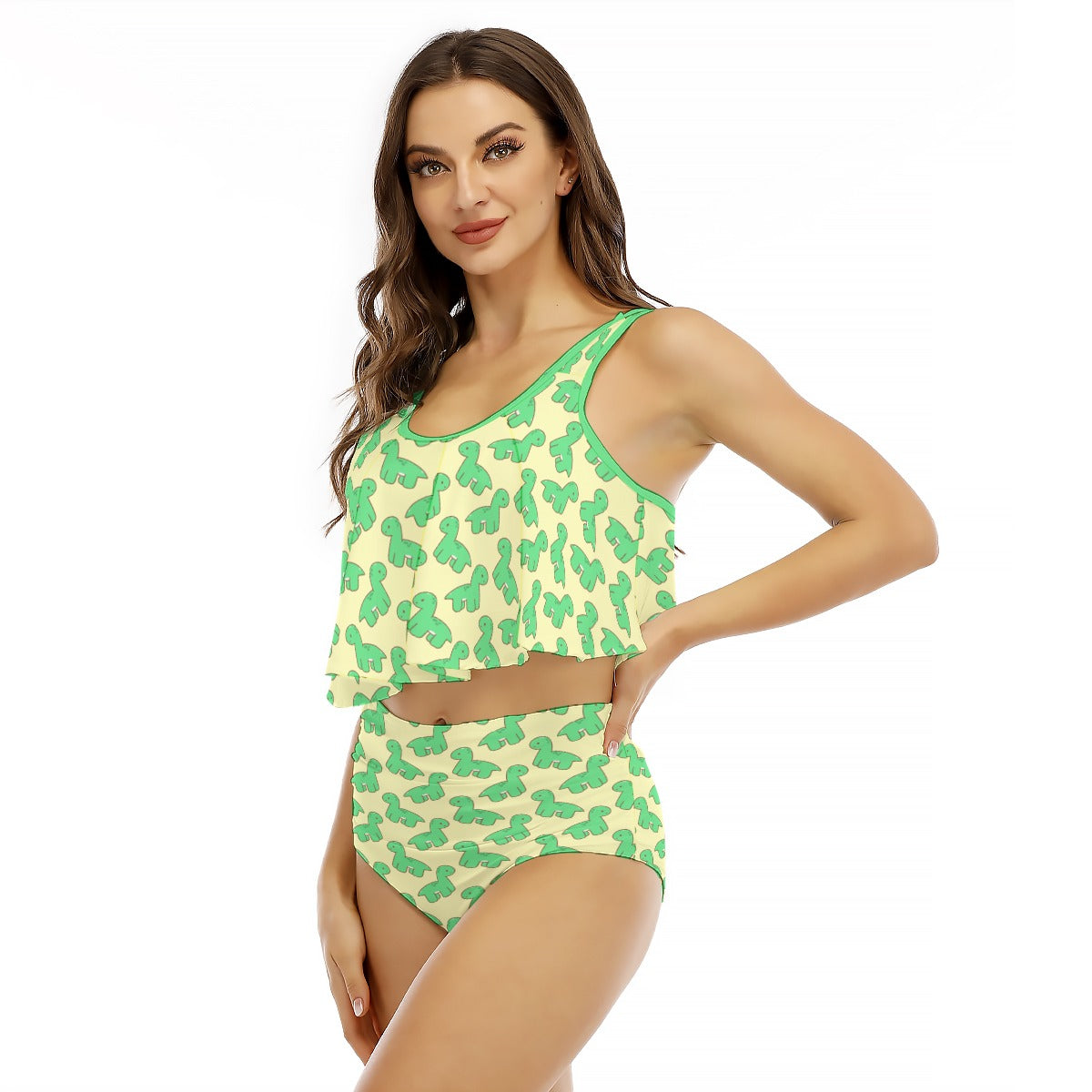 Kawaii Dinosaur 2Pc Splash Suit