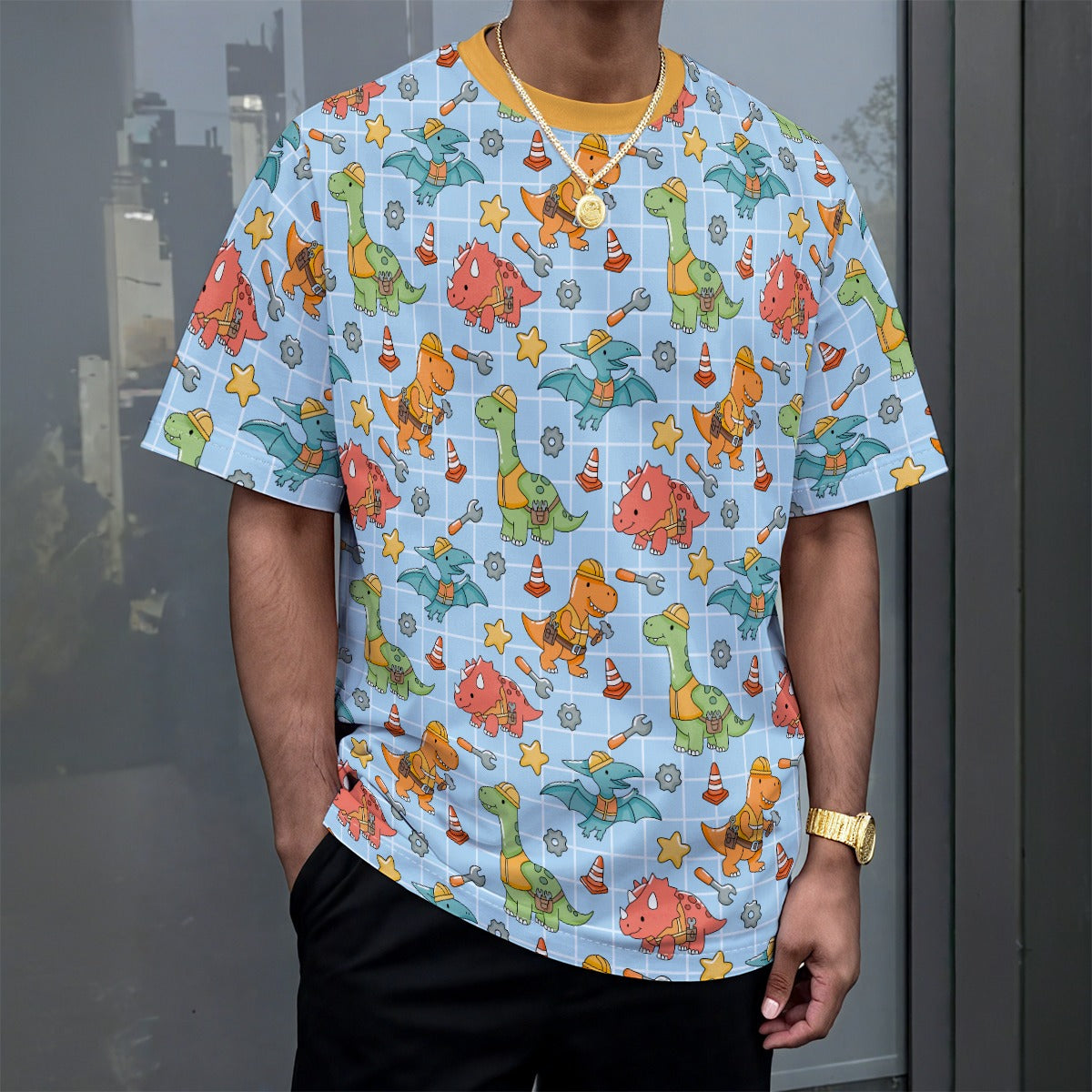 Dino Builders Unisex Play Tee