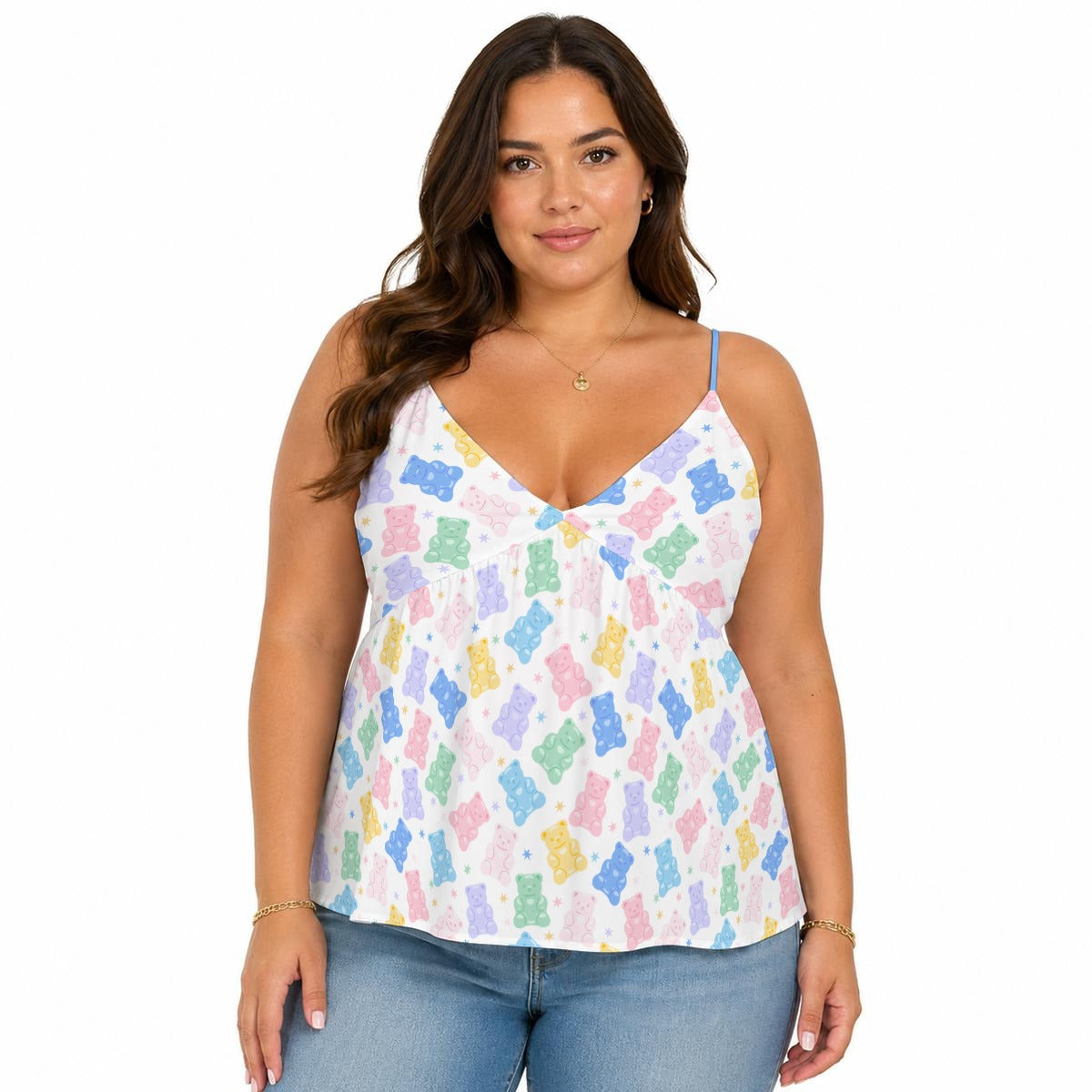 Gummy Bear Picnic Peplum Cami