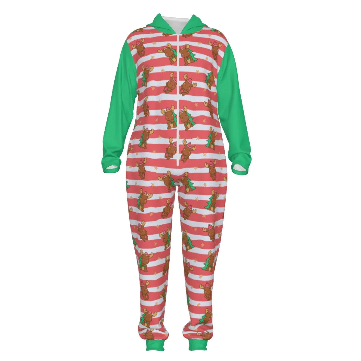 Merry Moose Hooded Pajamas