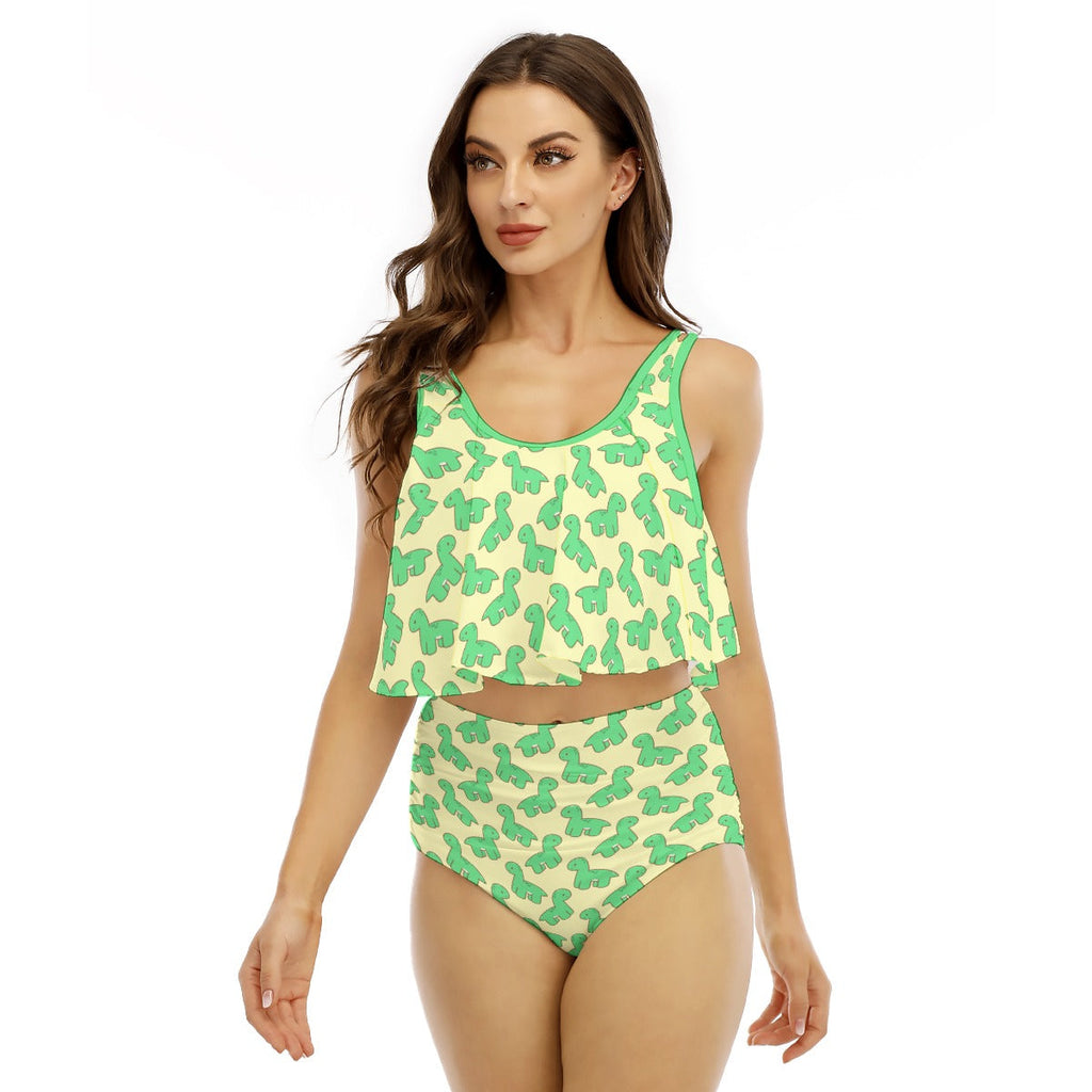Kawaii Dinosaur 2Pc Splash Suit