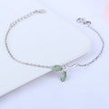 S925 Sterling Silver Leaf Bracelet