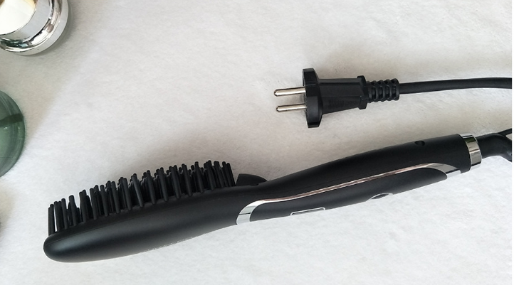 New LED Ionic Electric Hair Straightening Brush