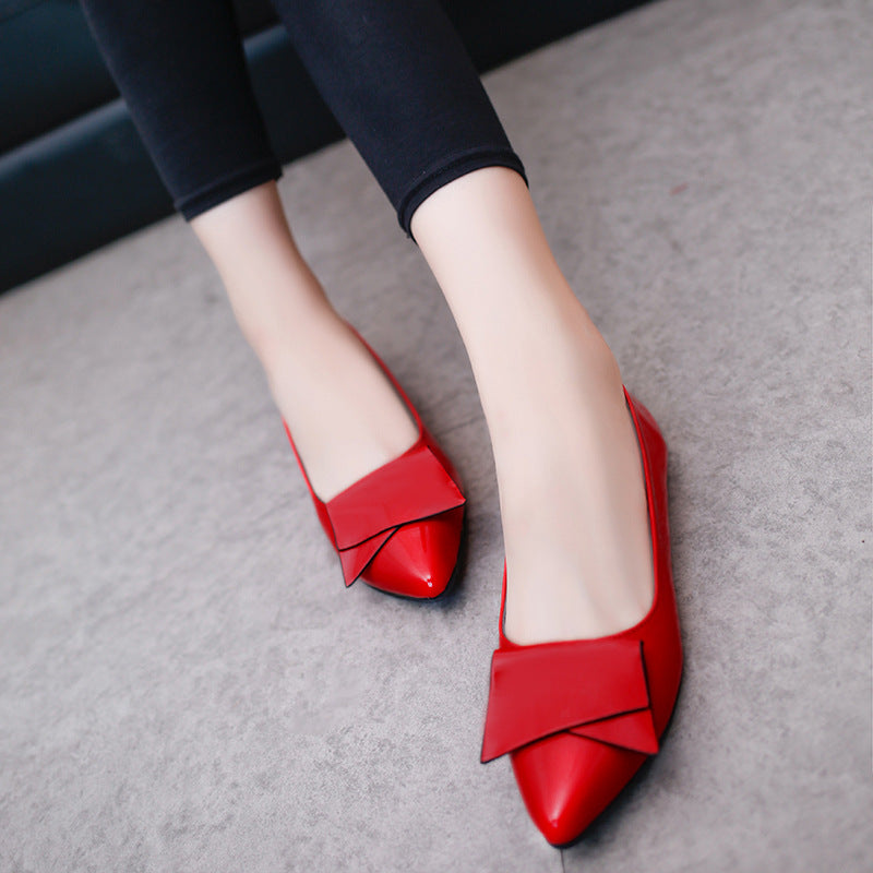 Bowknot Korean Style Flat Shoes for Women