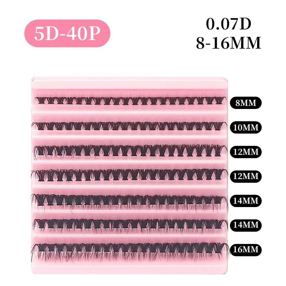 5D Messy 40p 60p Thick Hot Melt False Eyelashes