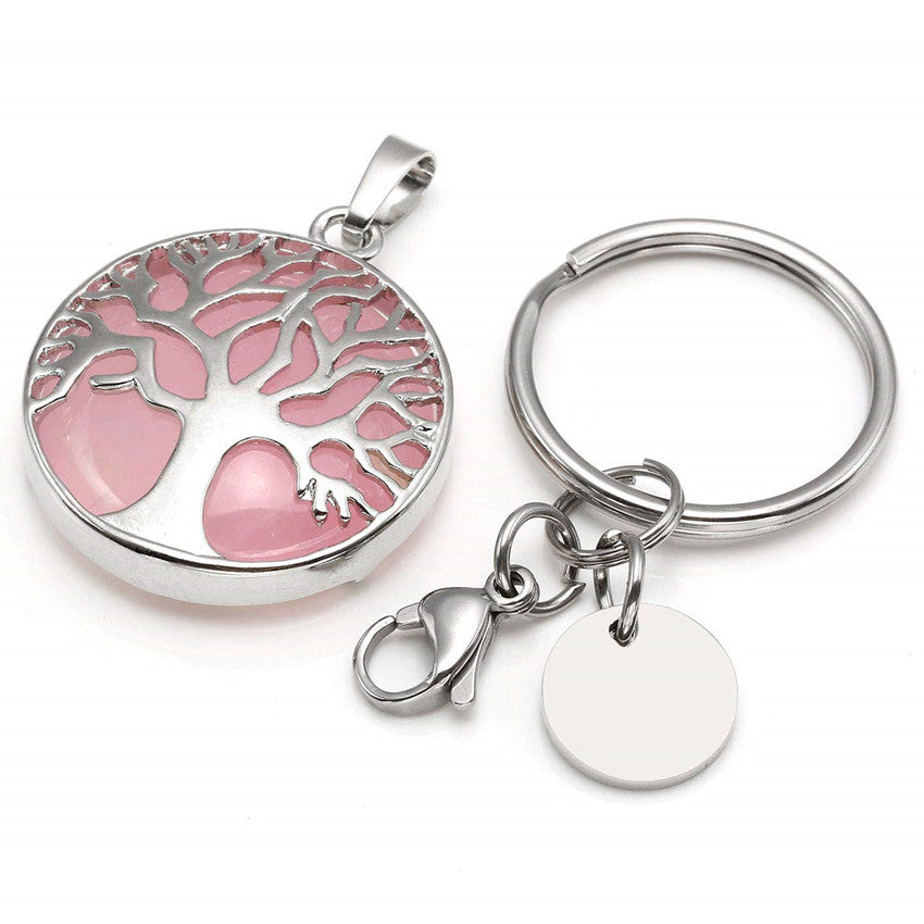 Round Hollow Tree Of Life Pendant