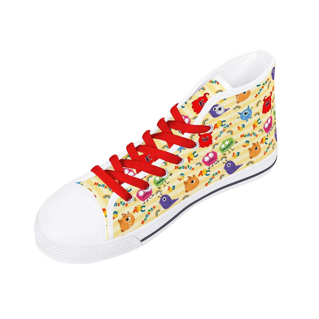 Lil Monsters Unisex High Top Canvas Shoes