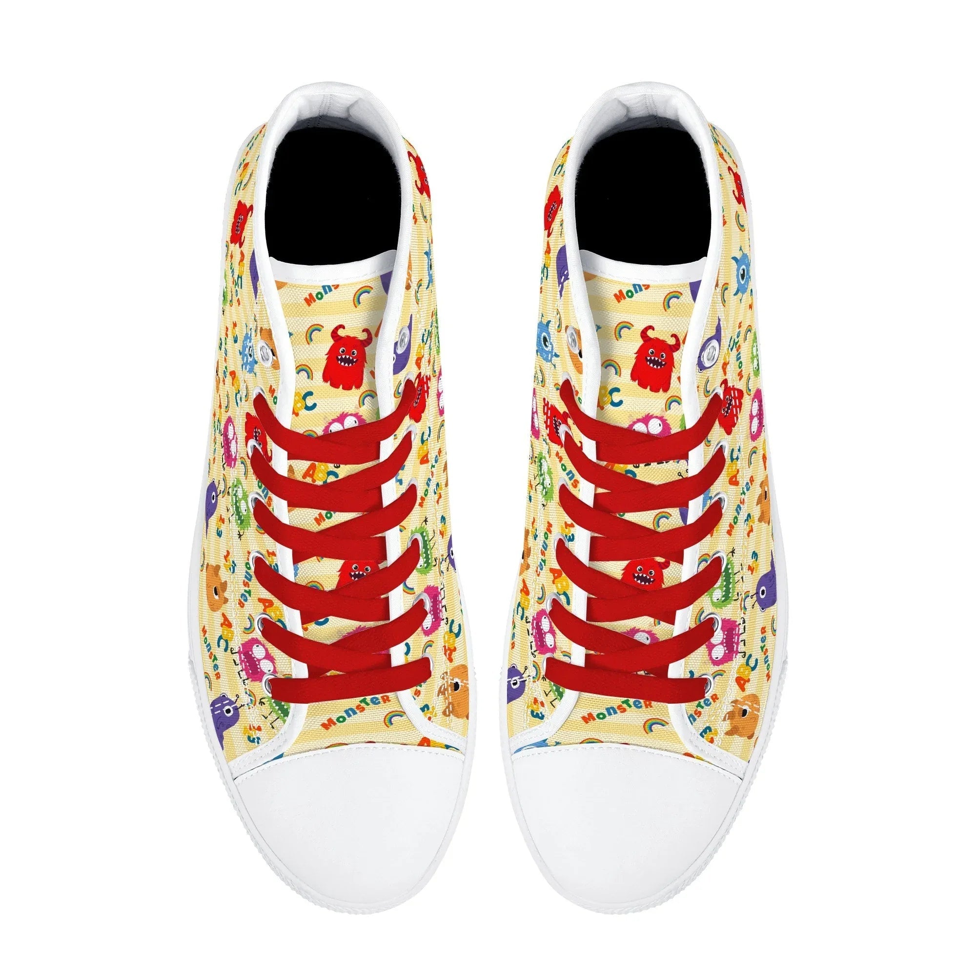 Lil Monsters Unisex High Top Canvas Shoes