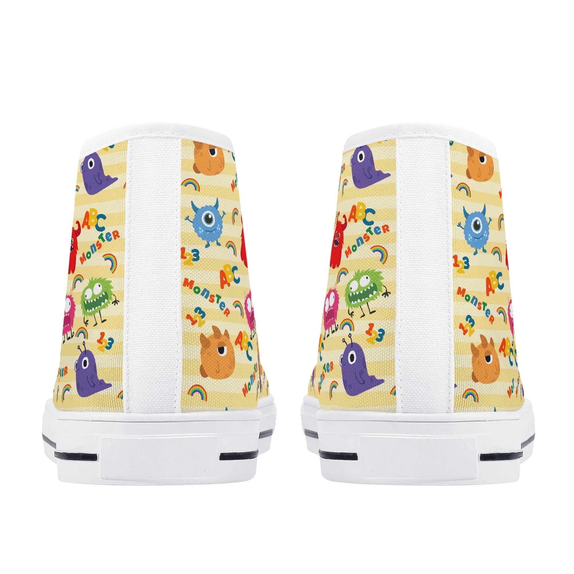 Lil Monsters Unisex High Top Canvas Shoes