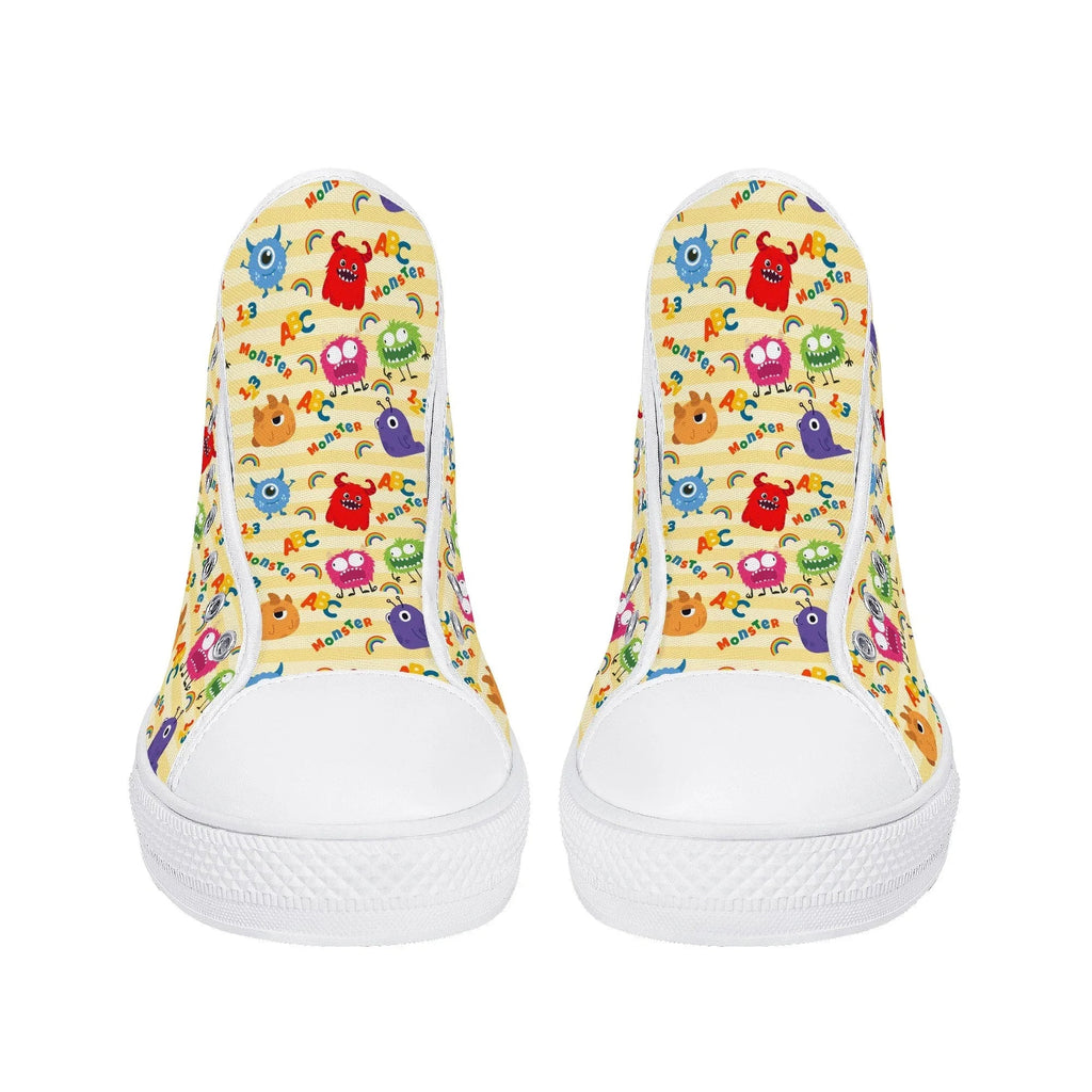 Lil Monsters Unisex High Top Canvas Shoes