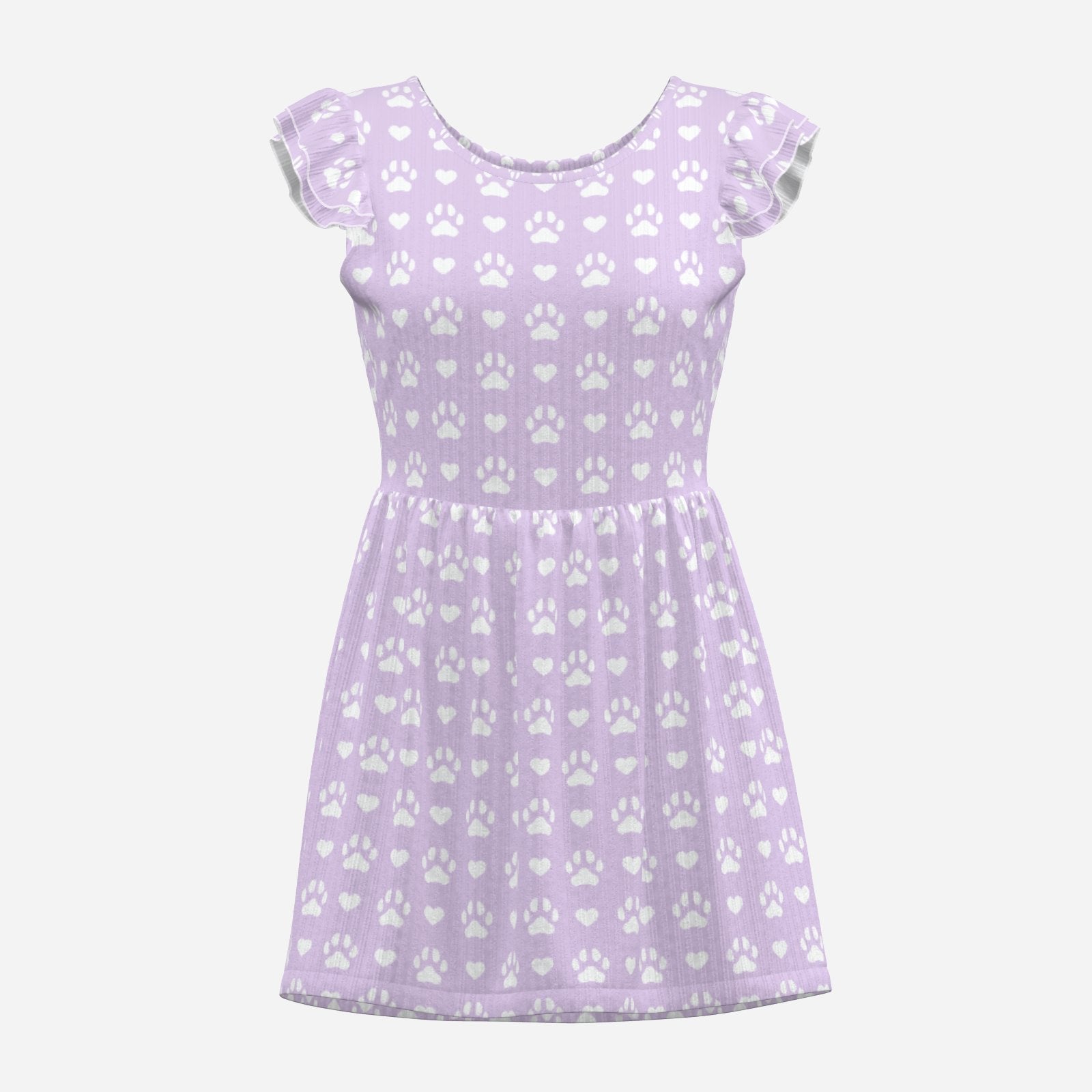 Paw Wishes Playsuit CuddleDress | Built-In Brief & Snap Closure