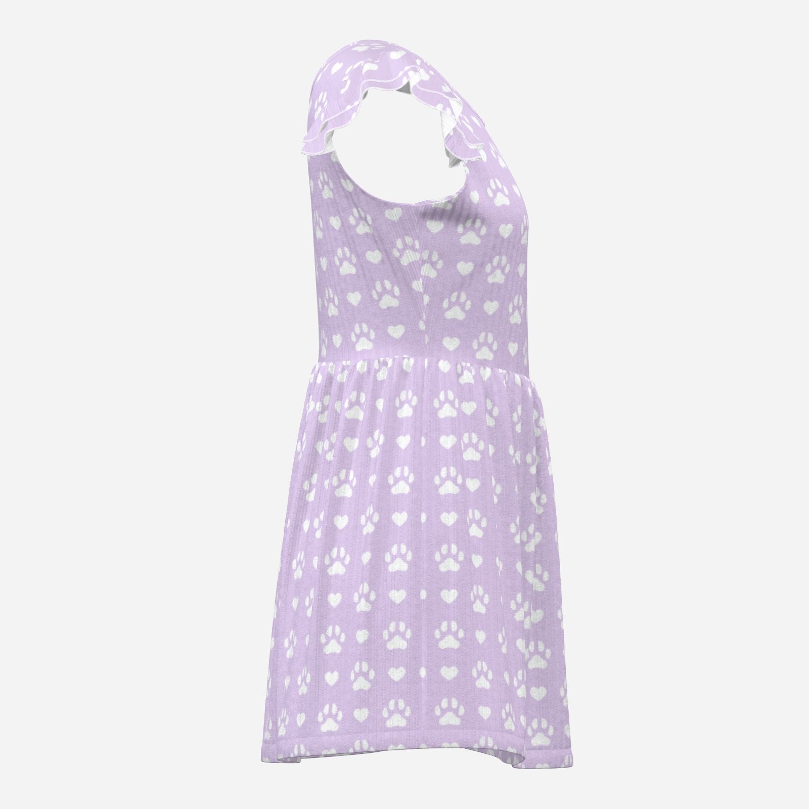 Paw Wishes Playsuit CuddleDress | Built-In Brief & Snap Closure