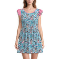 Purrfect Trans Pride Playsuit CuddleDress | Built-In Brief & Snap Closure