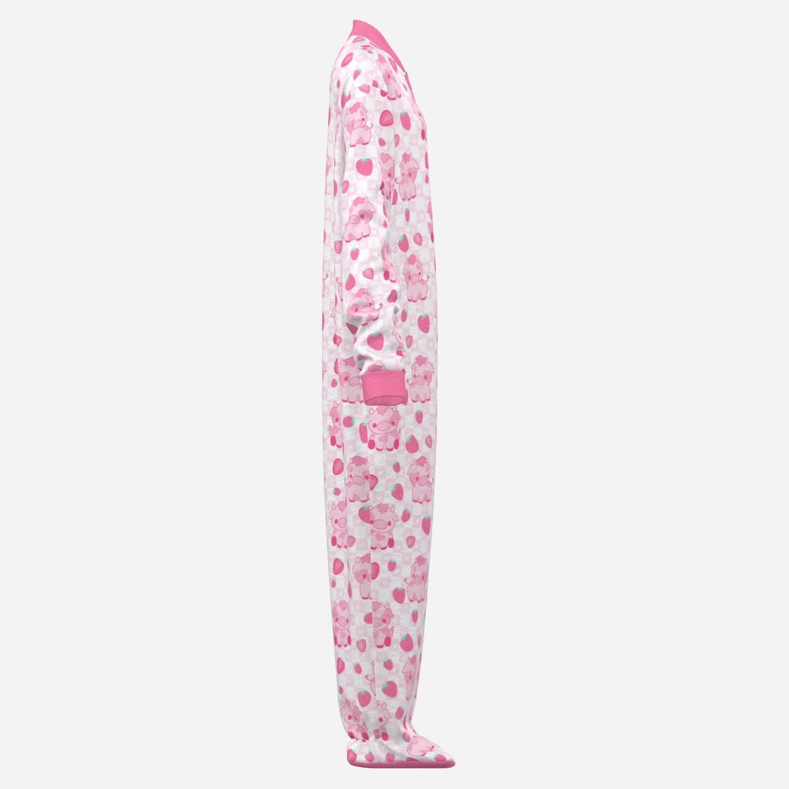 Berry Moo Footie CuddleSuit