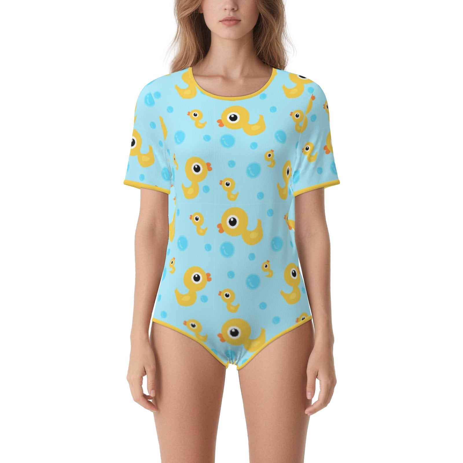 Bubble Duckies CuddleSuit