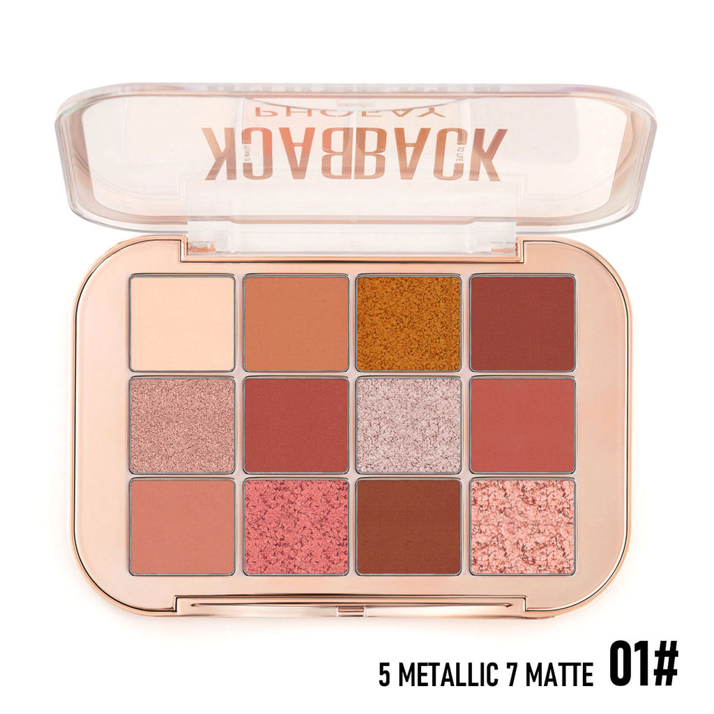 PHOFAY 12 Color Eyeshadow Palette