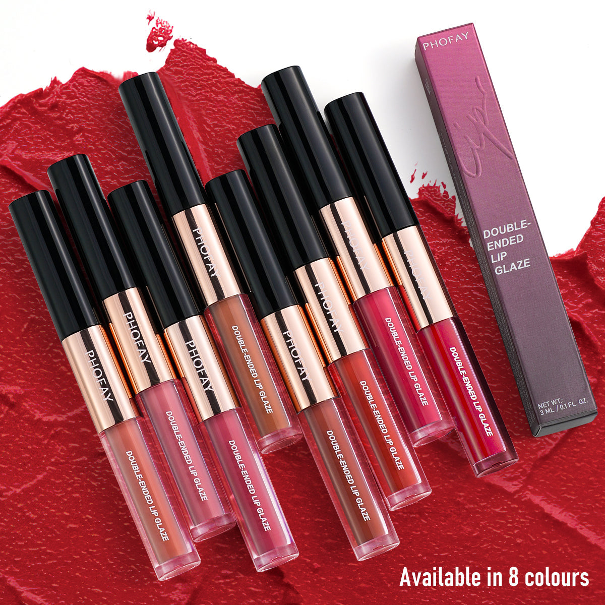 CL021 Double Head Non-stick Cup Lip Gloss