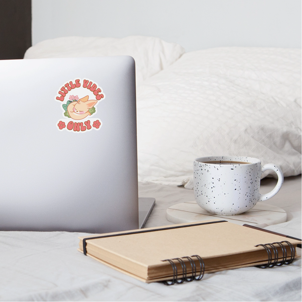 Little Vibes Only Fennec Vinyl Sticker
