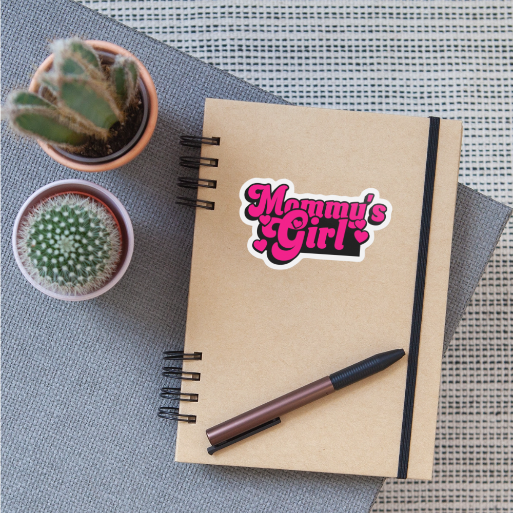 Mommy's Girl Pink Vinyl Sticker