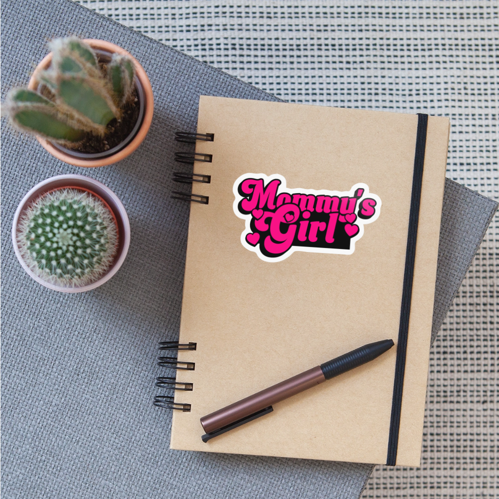 Mommy's Girl Pink Vinyl Sticker