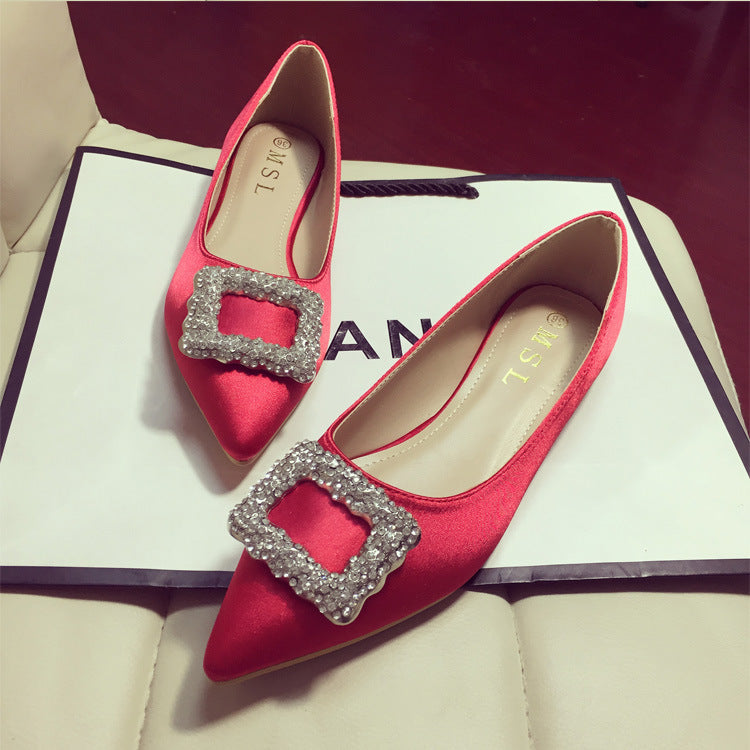 Flat Shoes for Women, Pointed Toe Design