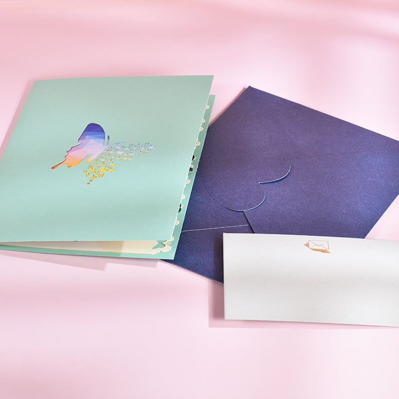 Butterfly Pop-Up Greeting Cards for Mother's Day Gift