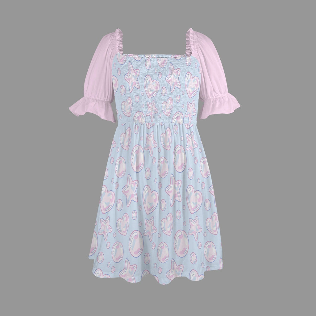 Kawaii Bubbles Sweetheart Dress