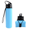 Silicone Sports Water Bottle for Outdoor Activities