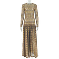 Retro Elegant Women's Waist-cinching Slimming Slightly Sheer A-line Skirt