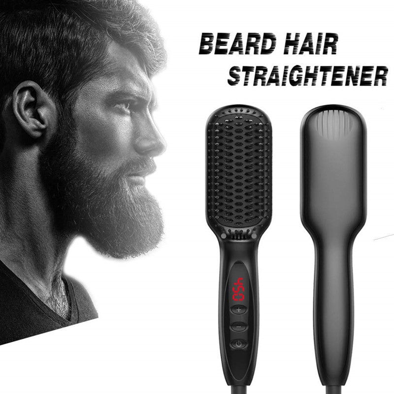 Ceramic Straightening Brush for Styling Hair
