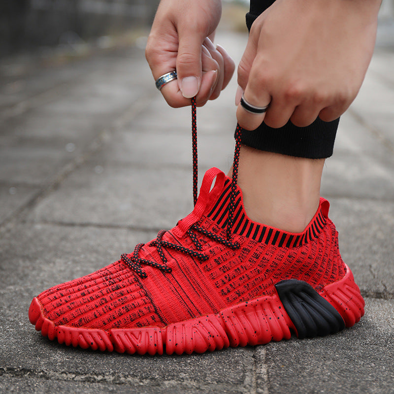 Men's Lightweight Running and Leisure Flyknit Shoes