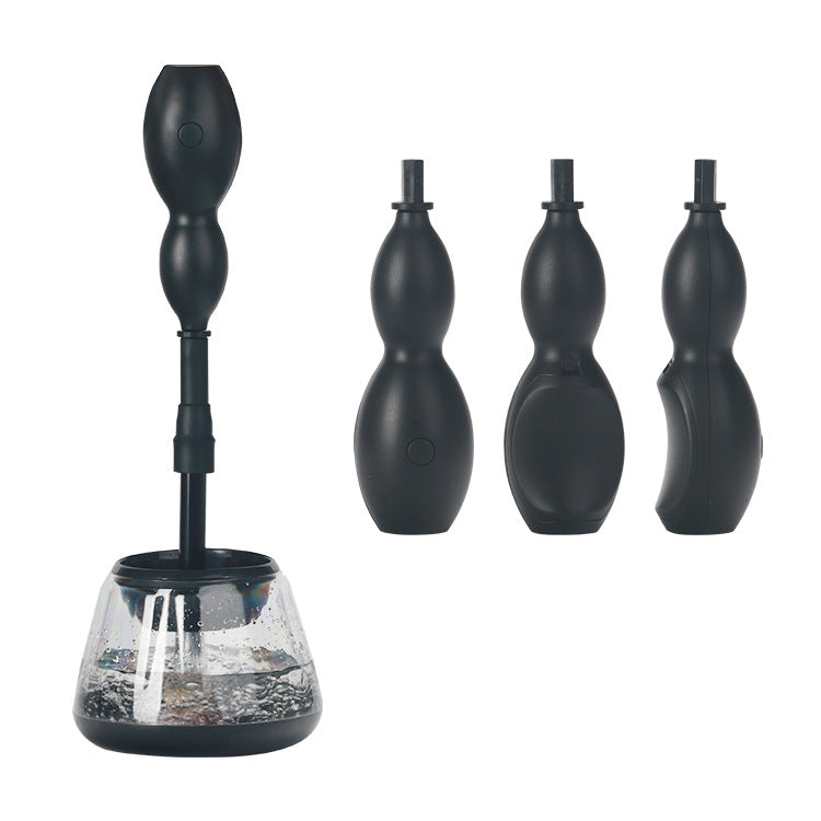 Gourd-Shaped Electric Makeup Brush Cleaner & Dryer