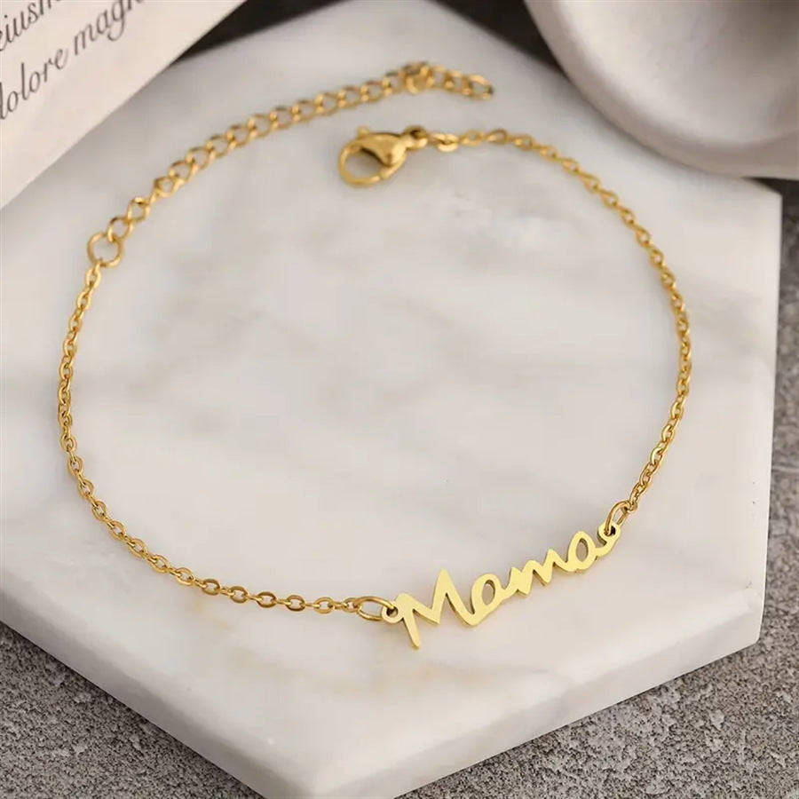 Letter Bracelet Fashion Mother's Day Gift
