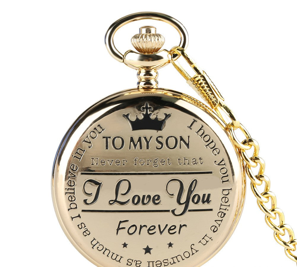 Quartz Pocket Watch - Stylish Gift for Mother's Day