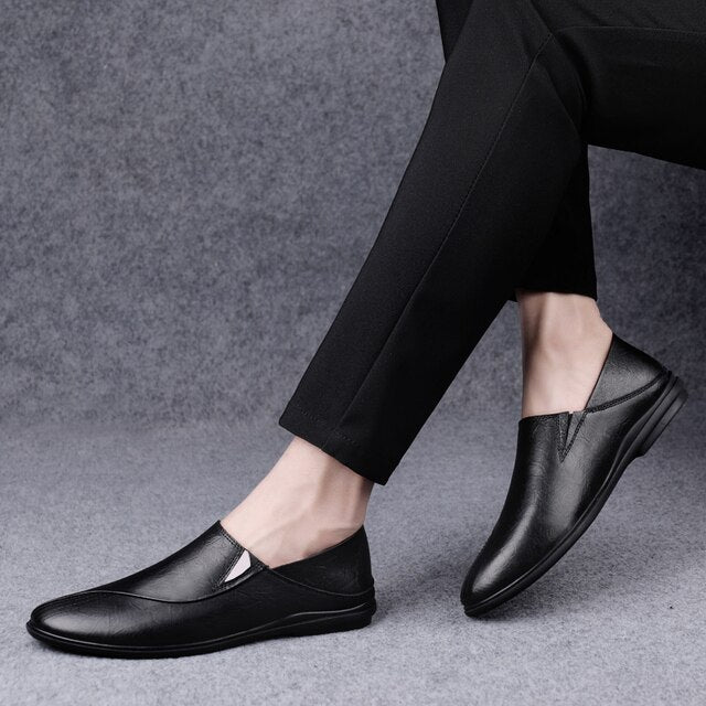 Men's Leather Shoes, Sandals, and Sports Sneakers