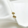 S925 Silver Carved Leaf Earstud