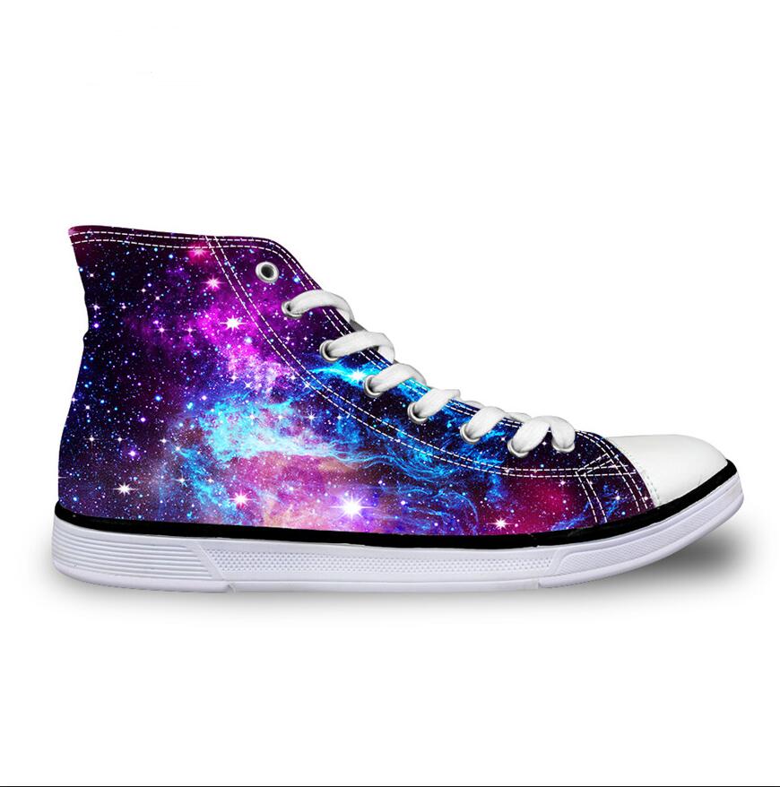 Custom High-Top Canvas Shoes for Adults